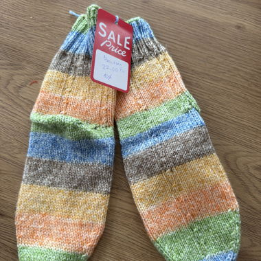 Handgestrickte Socken