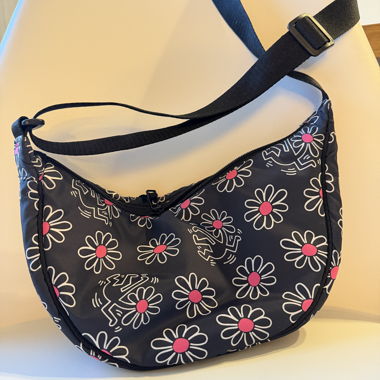 Borsa crossbody floreale Uniqlo