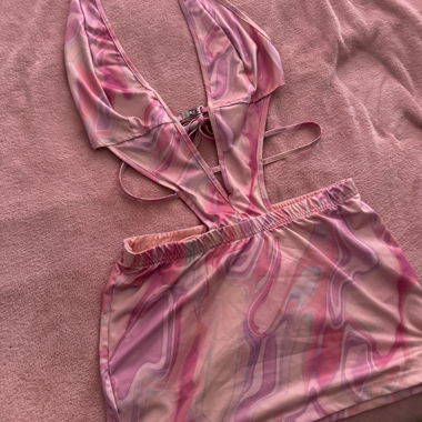 Abito Cutout rosa
