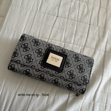 Guess black and grey wallet