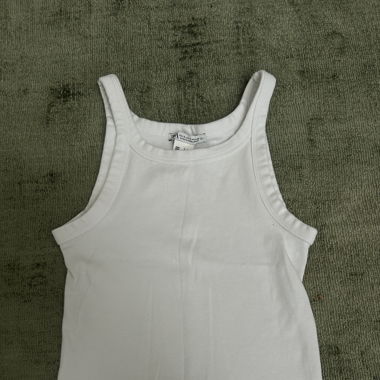 Crop top white