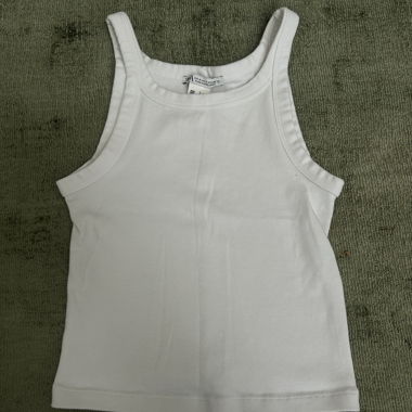 Crop top white