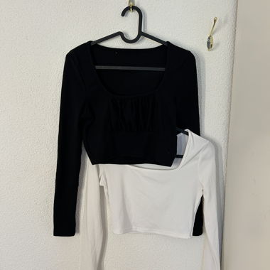 2er Set Longsleeve Grösse S