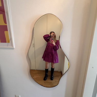 ZARA magenta mini dress
