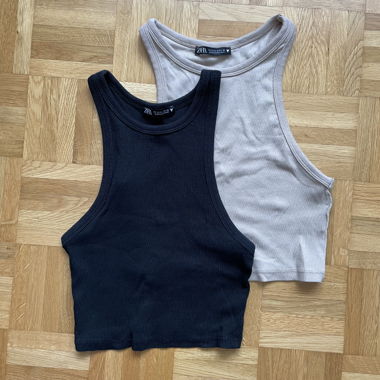 2 tank tops, Zara