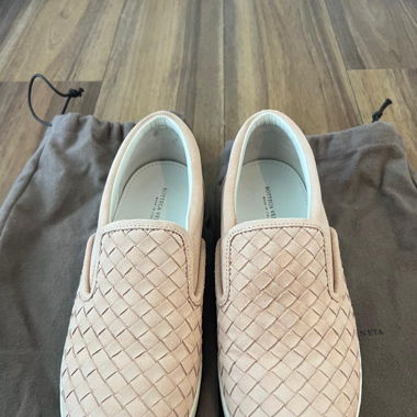 Bottega Veneta Slip-On Sneaker, Rosa, Grösse 38