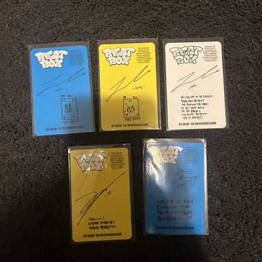 Set de photocards NCT Dream Beatbox