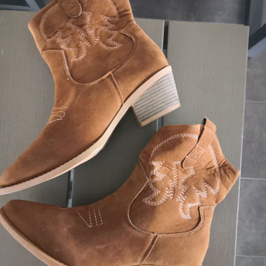 Cowboy-Stiefel Mode rostbraun