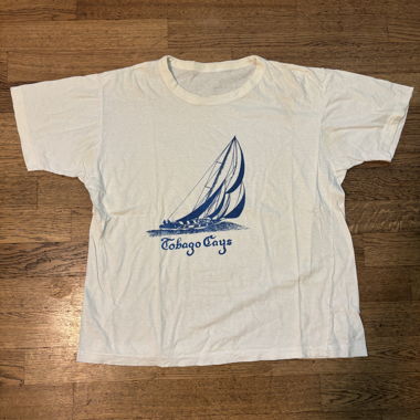 T-shirt bianco Tobago Cays