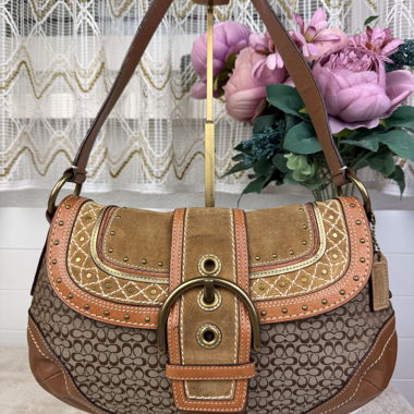 100% Vintage Coach Soho Rare Piece Bag