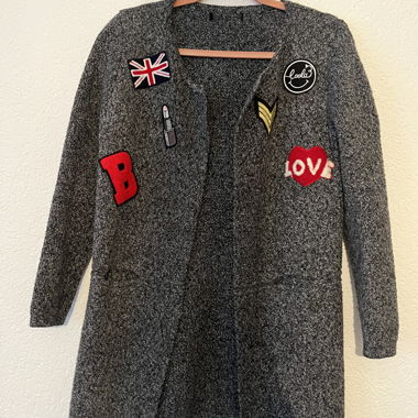 Knit coat
