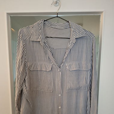 Bluse mit Streifen