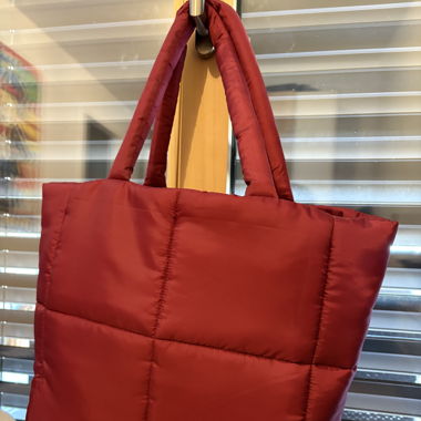 SAC MATELASSÉ BORDEAU