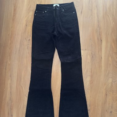 Black Velvet Trousers