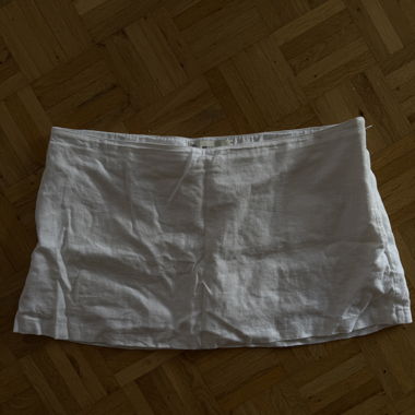 Jupe courte Hollister blanche