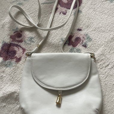 Sac en bandoulière blanc