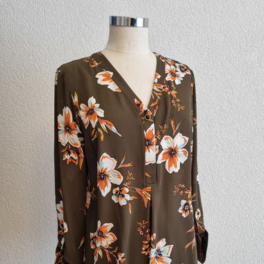 Blouse fleurie
