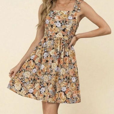 Floral summer dress