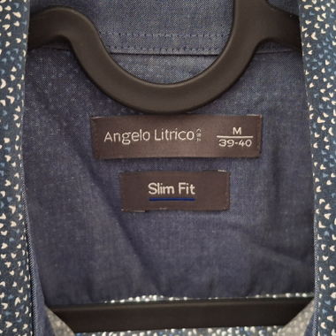 Slim-Fit-Hemd Angelo Litrico