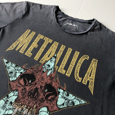 T-Shirt Metallica King Nothing Men Grey XL