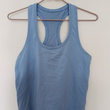 Lululemon Racerback Top - light blue