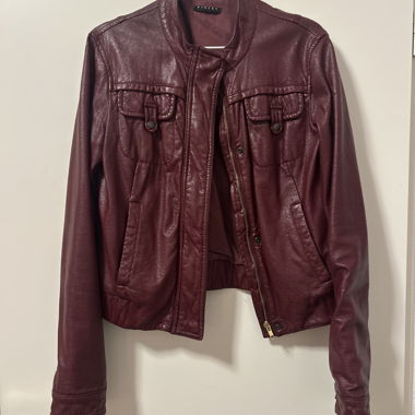 giacca di pelle vintage