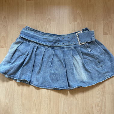 Denim skirt