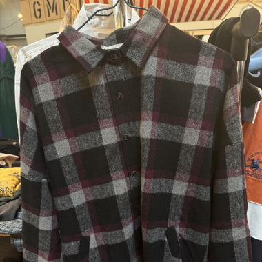 checkered flannel