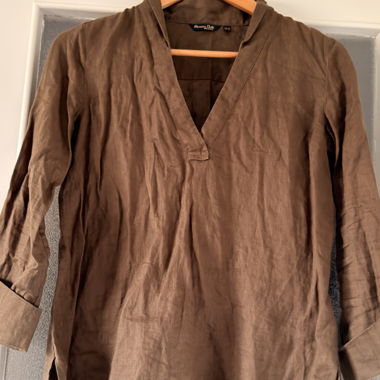 Brown Massimo Dutti Shirt