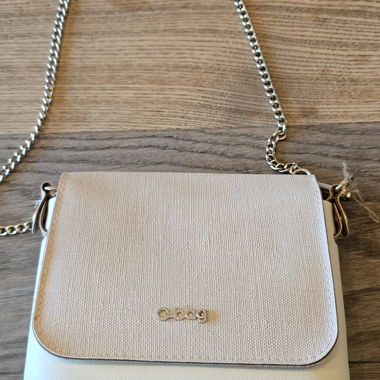 Borsa a tracolla O bag beige