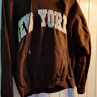 Felpa con cappuccio "NEW YORK"