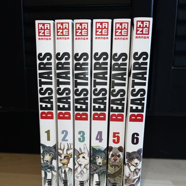 Beastars Mangaka 1-6 Bänder