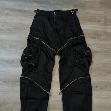Off-White Black Nylon Cargo Pants Size M Neu