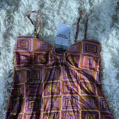 Vintage Top Geometric Pattern