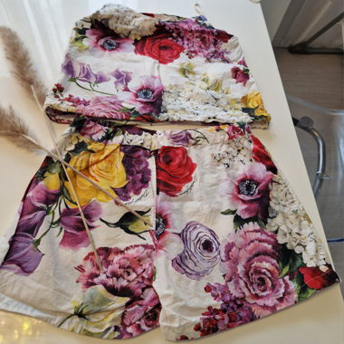 Set Bikini floreale per bambini Dolce & Gabbana
