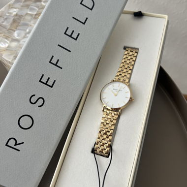 Nouvelle montre Rosefield Tribeca Gold
