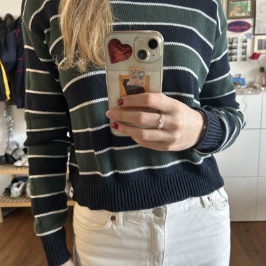 Pull rayé