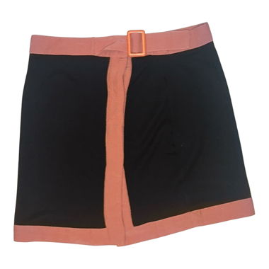 NAF NAF Buckle Pink/Black Skirt 