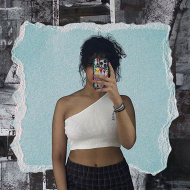 Shoulder Crop Top