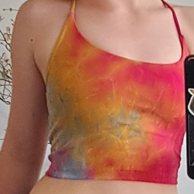 Batik Summer Top, Halter Neck, ideal for festivals