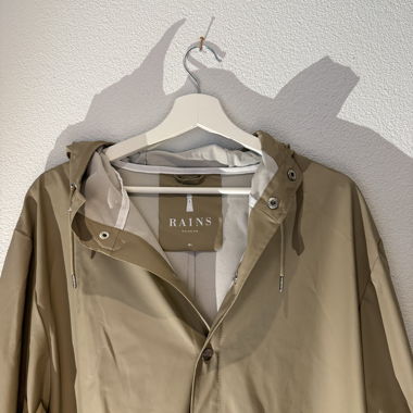 Veste/Manteau imperméable Rains beige M/L