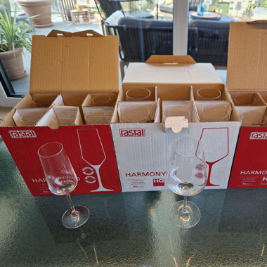NEU 18 Gläser Set Rastal Sekt, Rotwein, Weisswein