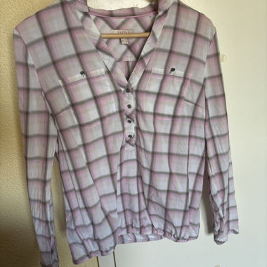 Esprit Checked Blouse