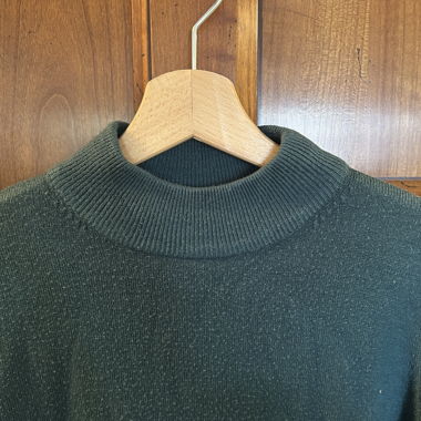 Dark Grey Turtleneck Sweater