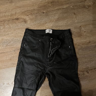 Pantalone jeans in pelle