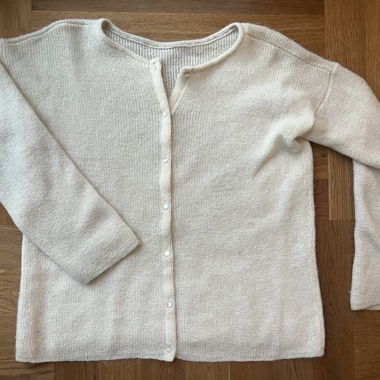 Sézane Strickpullover "Gaspard" in Ecru