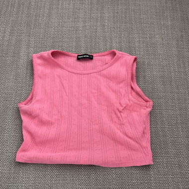 Pink crop top