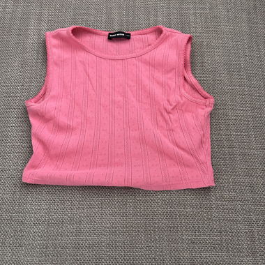 Pink crop top