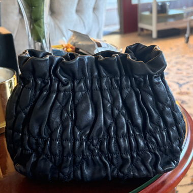 Christian Dior Black Leather Handbag