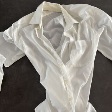 Hemd Weiss Oversize
